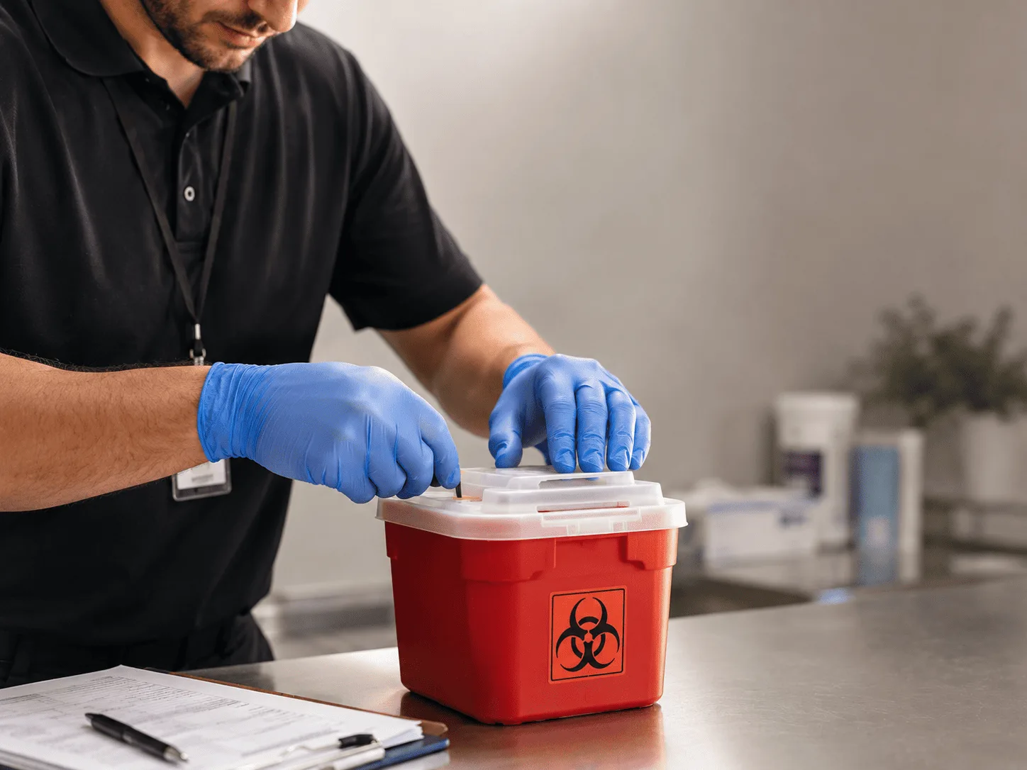 Why choose Sharps Waste Disposal in Omena, MI
